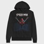 Spiderman Cityscape, Hanorac Oversize Barbati (Unisex)