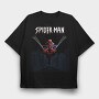 Spiderman Cityscape, Tricou Oversize Barbati (Unisex)