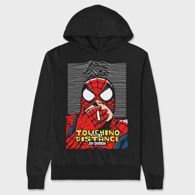 Spiderman Distance, Hanorac Oversize Barbati (Unisex)