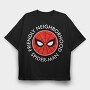 Spiderman Eyes, Tricou Oversize Barbati (Unisex)