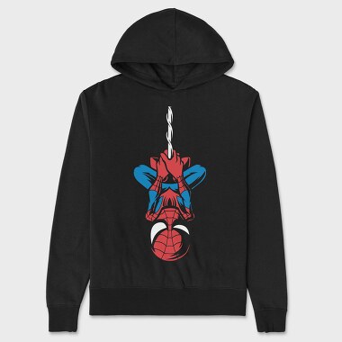 Spiderman Heart Beat, Hanorac Oversize Barbati (Unisex)
