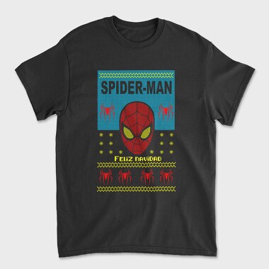 Spiderman Holiday Knit, Tricou Barbati (Unisex)