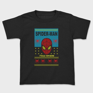 Spiderman Holiday Knit, Tricou Copii