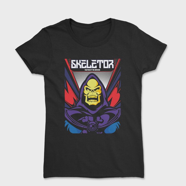 Skeletor Skull, Tricou Femei