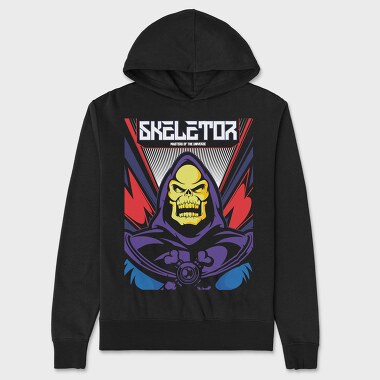 Skeletor Skull, Hanorac Oversize Barbati (Unisex)