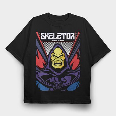Skeletor Skull, Tricou Oversize Barbati (Unisex)