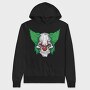 Skull Wings Red, Hanorac Oversize Barbati (Unisex)