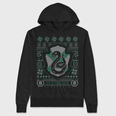 Slytherin Sweater, Hanorac Oversize Barbati (Unisex)