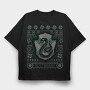 Slytherin Sweater, Tricou Oversize Barbati (Unisex)