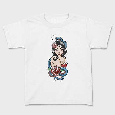 Snake Rose Beauty, Tricou Copii