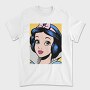 Snow White Pop Art, Tricou Barbati (Unisex)