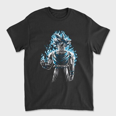 Son Goku Blue, Tricou Barbati (Unisex)