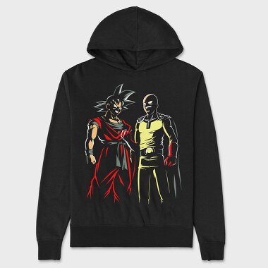 Son Goku Power, Hanorac Oversize Barbati (Unisex)