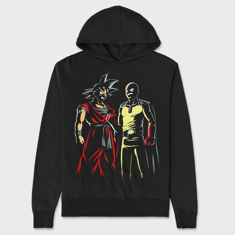 Son Goku Power, Hanorac Oversize Barbati (Unisex)