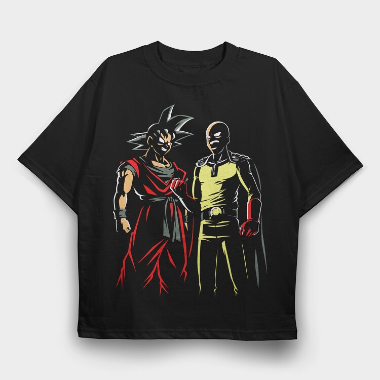 Son Goku Power, Tricou Oversize Barbati (Unisex)