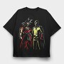Son Goku Power, Tricou Oversize Barbati (Unisex)