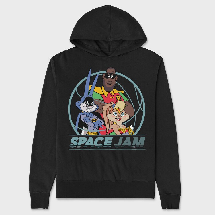 Space Jam Jam, Hanorac Oversize Barbati (Unisex)