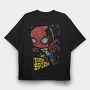 Spider Web Hero, Tricou Oversize Barbati (Unisex)