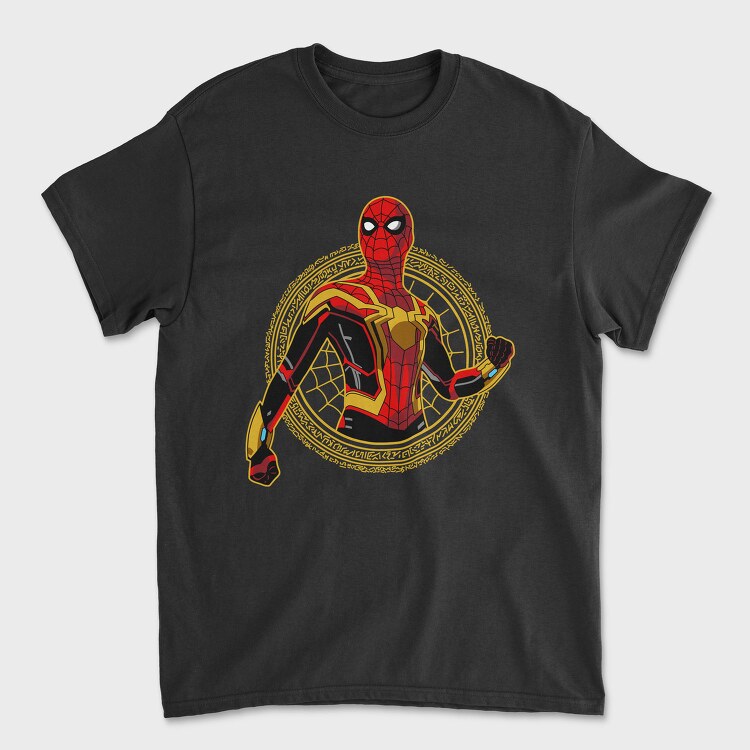 Spiderman Infinity Gauntlet, Tricou Barbati (Unisex)