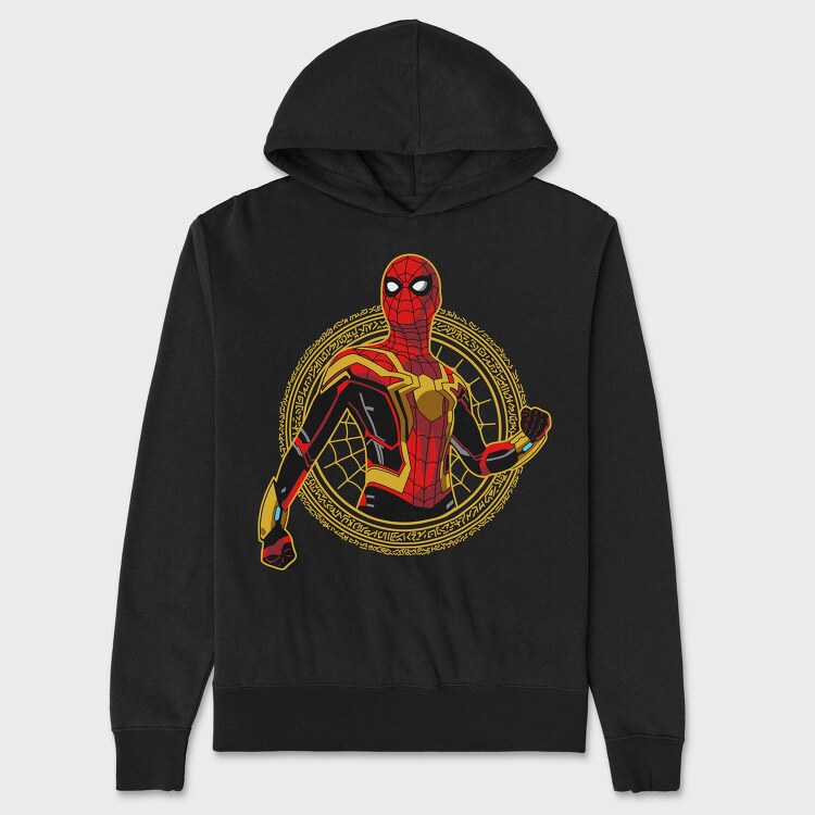 Spiderman Infinity Gauntlet, Hanorac Oversize Barbati (Unisex)