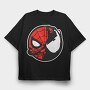 Spiderman Mask, Tricou Oversize Barbati (Unisex)