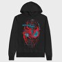 Spiderman Miles Morales, Hanorac Oversize Barbati (Unisex)