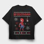Spiderman Pixel Art, Tricou Oversize Barbati (Unisex)