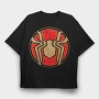 Spiderman Shield, Tricou Oversize Barbati (Unisex)