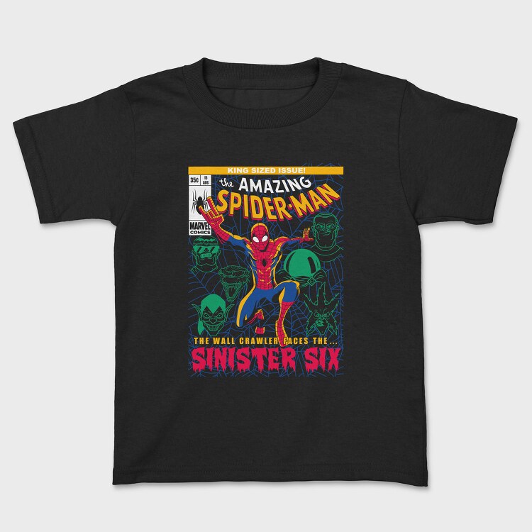 Spiderman Sinister Six, Tricou Copii