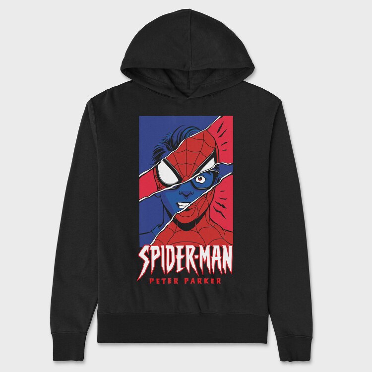 Spiderman Patriot, Hanorac Oversize Barbati (Unisex)