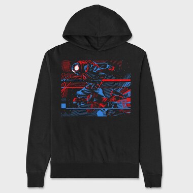 Spiderman Splash 3, Hanorac Oversize Barbati (Unisex)