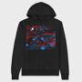 Spiderman Splash 3, Hanorac Oversize Barbati (Unisex)