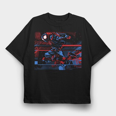 Spiderman Splash 3, Tricou Oversize Barbati (Unisex)