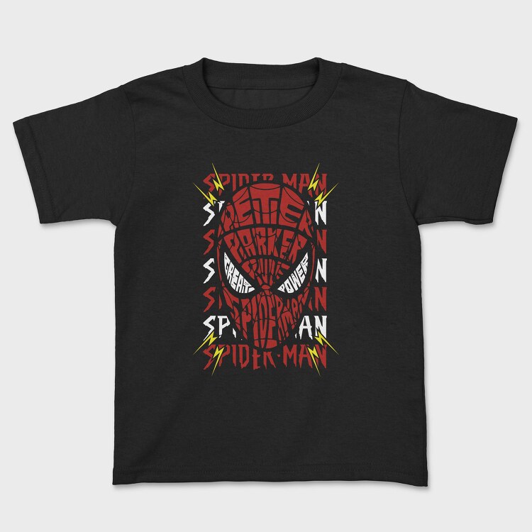 Spiderman Web Strike 1, Tricou Copii