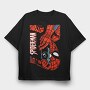Spiderman Webbed Fist, Tricou Oversize Barbati (Unisex)