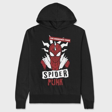 Spiderpunk Tour, Hanorac Oversize Barbati (Unisex)