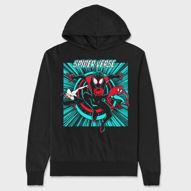 Spiderverse Burst, Hanorac Oversize Barbati (Unisex)