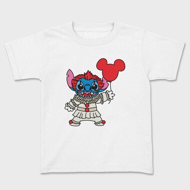 Stitch Clown Balloon, Tricou Copii