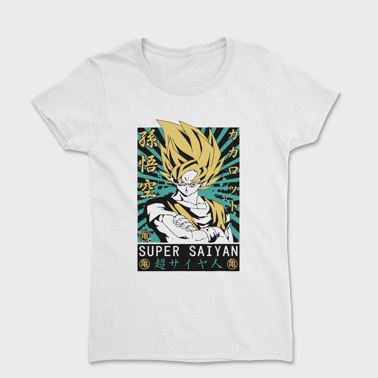 Super Saiyan Power 1, Tricou Femei