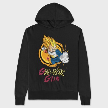 Super Saiyan Power 2, Hanorac Oversize Barbati (Unisex)