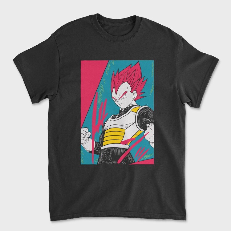Super Saiyan Red, Tricou Barbati (Unisex)