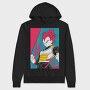 Super Saiyan Red, Hanorac Oversize Barbati (Unisex)