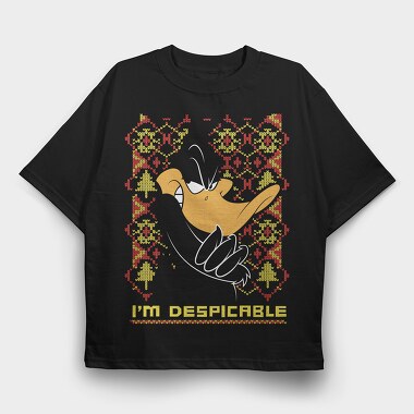 Sweater Duck Despicable, Tricou Oversize Barbati (Unisex)