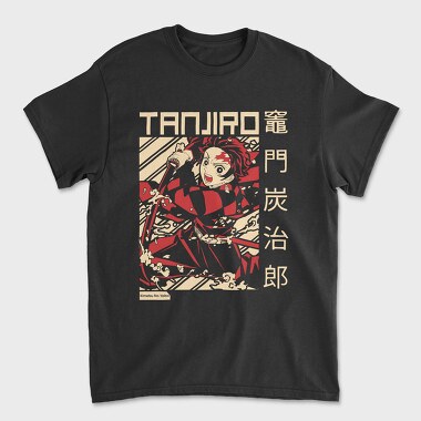 Tanjiro Demon Slayer, Tricou Barbati (Unisex)