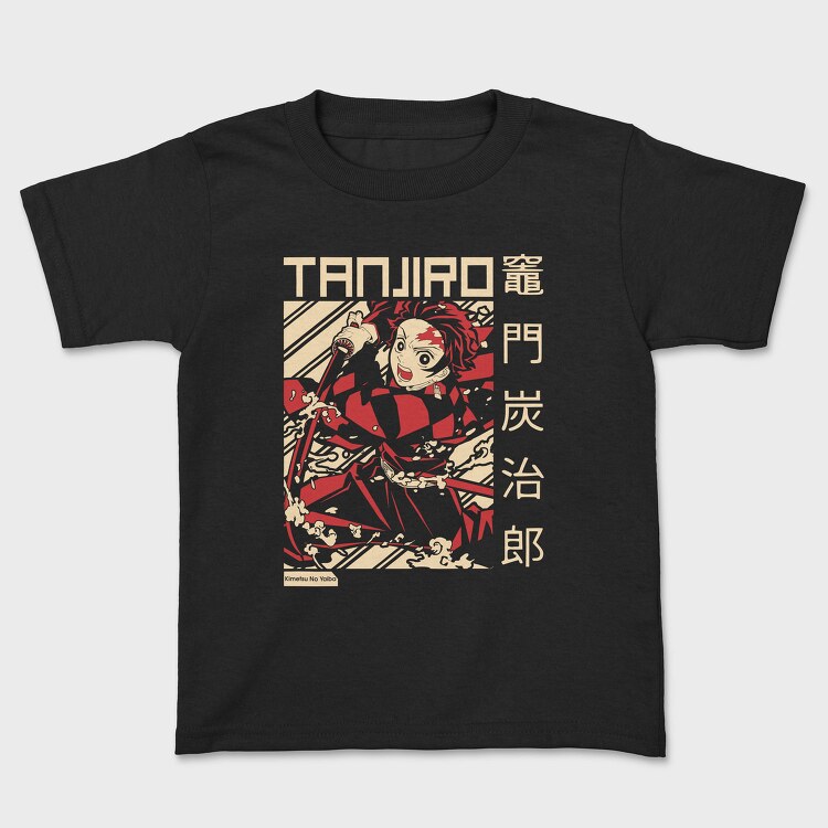 Tanjiro Demon Slayer, Tricou Copii