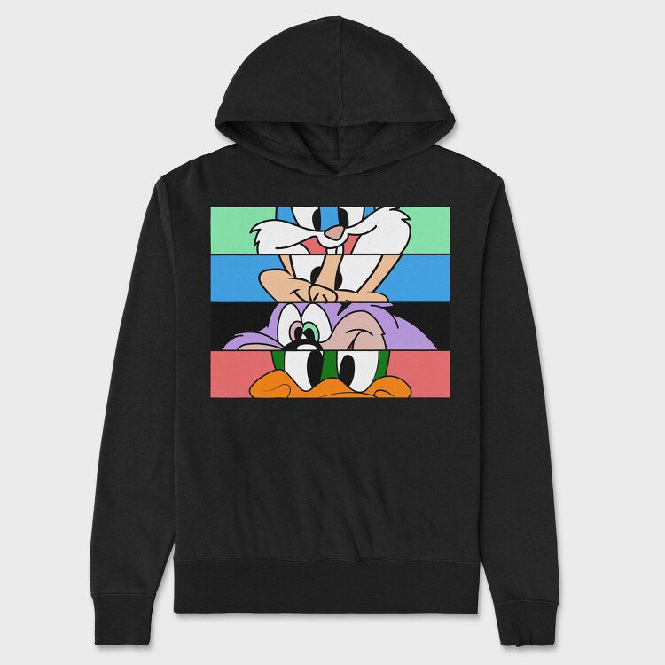 Tazmanian Devil Grin, Hanorac Oversize Barbati (Unisex)