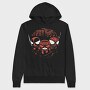 Spiderman Skull, Hanorac Oversize Barbati (Unisex)