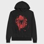 Spiderman Splatter, Hanorac Oversize Barbati (Unisex)