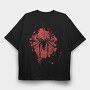 Spiderman Splatter, Tricou Oversize Barbati (Unisex)