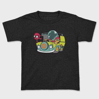 Spiderman Surf Van, Tricou Copii